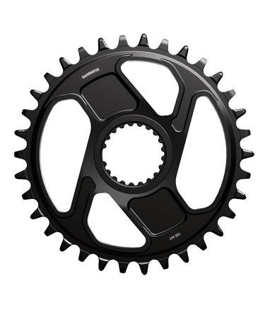 SM-CRM86-34T-Shimano Shimano Deore XT SM-CRM86 framdrev för FC-M8200 vevar, svart.