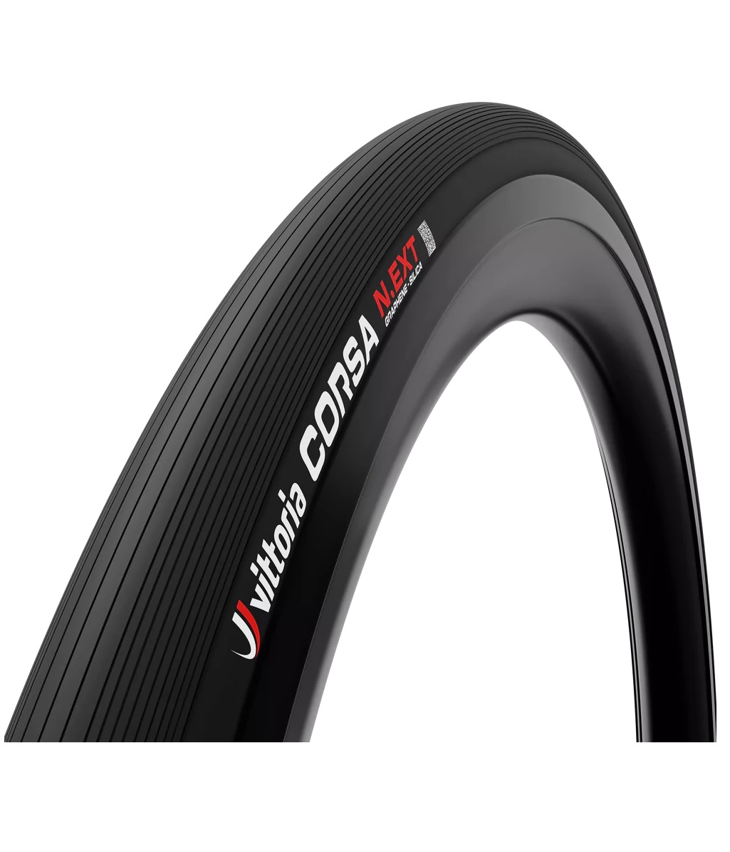 corsa-next-road-competition-fold Svart Vittoria Corsa N.EXT racerdäck för cyklar, i storlekarna 24-34-622 mm.