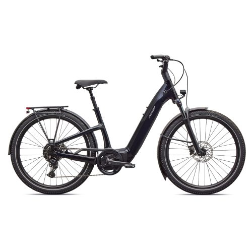 Mörkblå Specialized Turbo Como 4.0 elcykel för damer