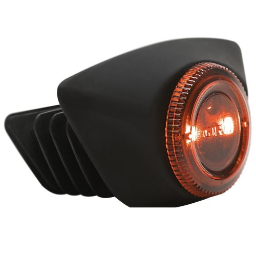 Giro Vent Light hjälmlampa med orange lins och svart hölje.