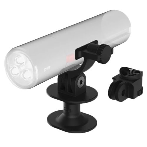 Svart Knog PWR hjälmfäste för lampa och GoPro