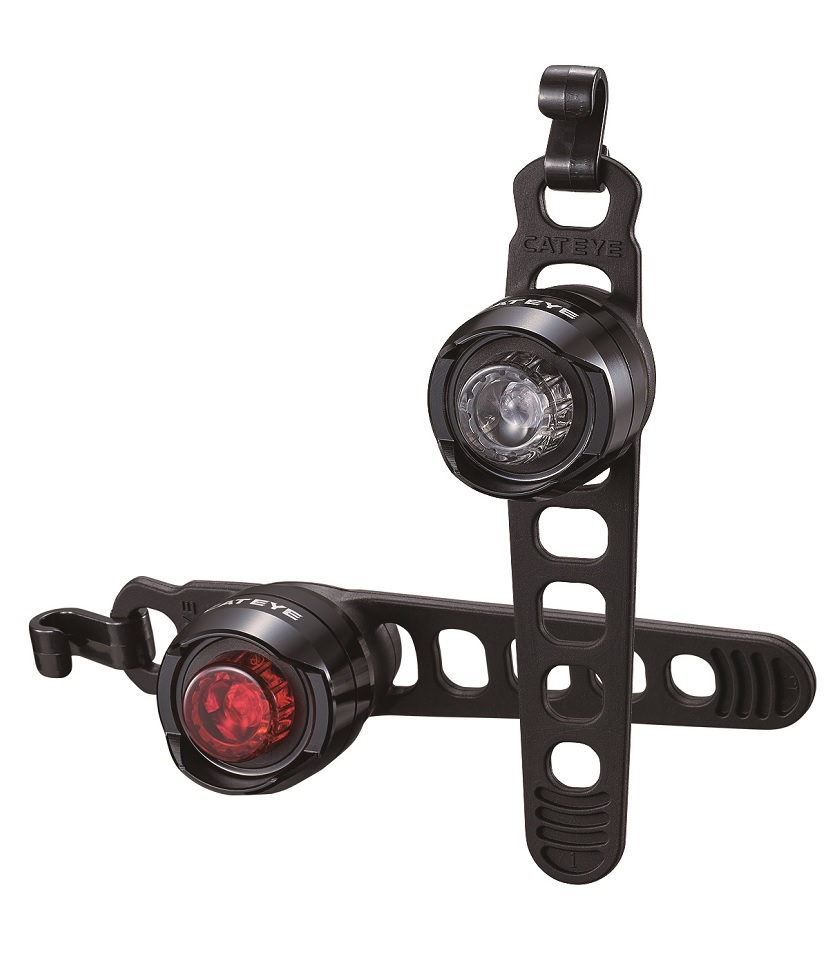 SLL160fr CatEye Orb USB uppladdningsbar lampset med fram- och bakljus.