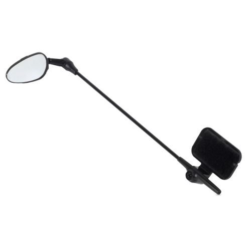 Backspegel Zefal Z Eye hjälmspegel med lång arm och klämma för montering.