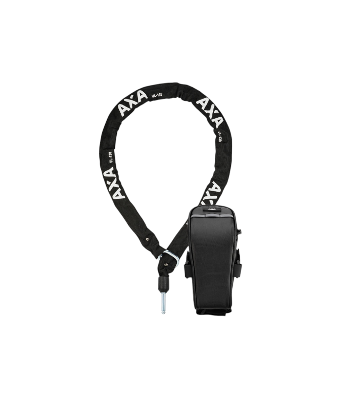 ulc 130 Svart AXA ULC 130 Plug-in chain cykellås med väska. Säkerhet för din cykel.