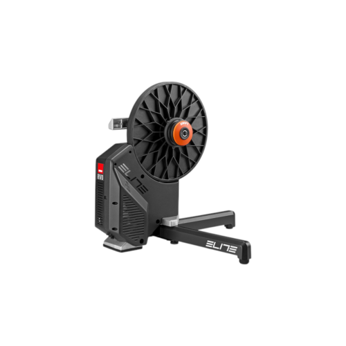 Svart Elite Rivo interaktiv trainer med Zwift Cog / Kassett.