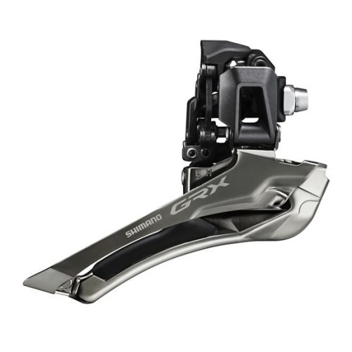 Shimano GRX FD-RX820 framväxel för 2x12-växlar, fastlödd.