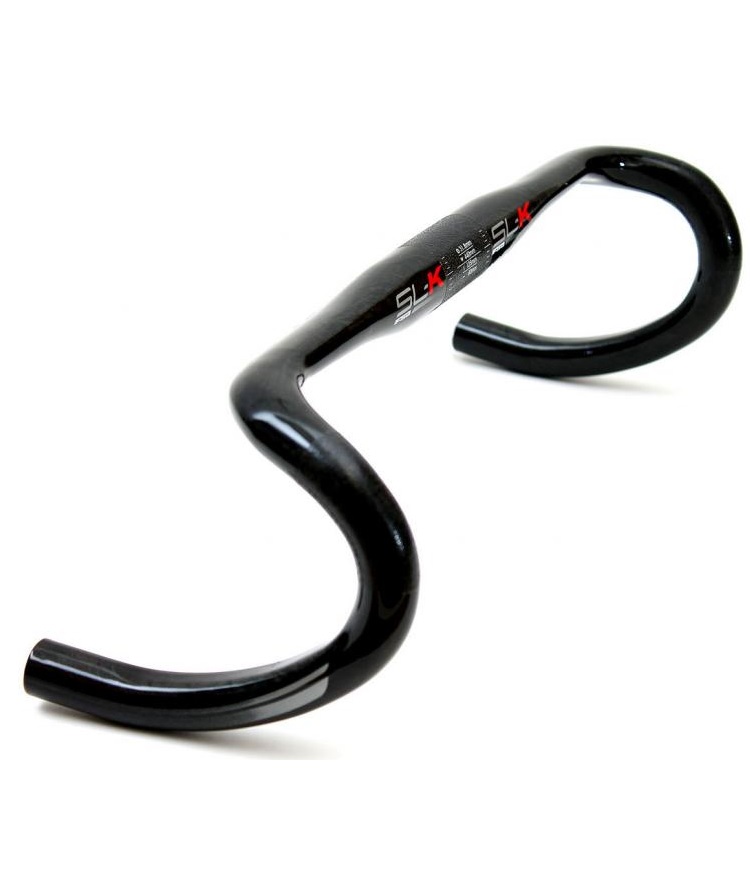 FSA SL-K-Styre Svart FSA SL-K Compact racerstyre i kolfiber, 31,8 mm, 42 cm.