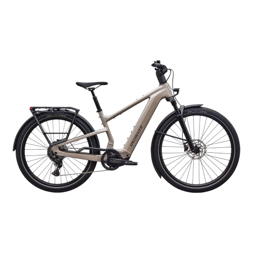 En Specialized Vado 3.0 elcykel i beige
