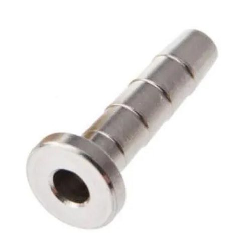 En Ändstift Shimano för SM-BH90, som används för att fästa slangar till skivbromsar, med platt huvud och räfflad cylindrisk kropp, mot en vit bakgrund.